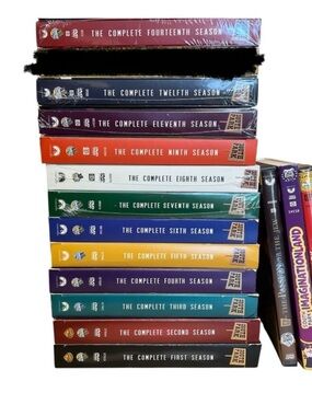 South Park Seasons 1-9 and 11,12,14, 3 movies (Does not include season 10 &13)